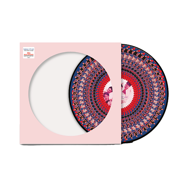 VINIL TAKE THAT EVERYTHING CHANGES (30TH ANNIVERSARY): LIMITED ZOETROPE  LP