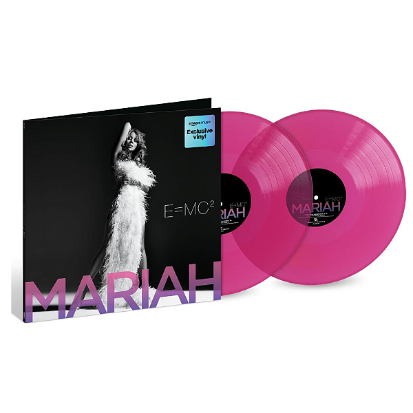 VINIL MARIAH CAREY E=MC2 FLUORESCENT PINK AMAZON EXCLUSIVE EDITION
