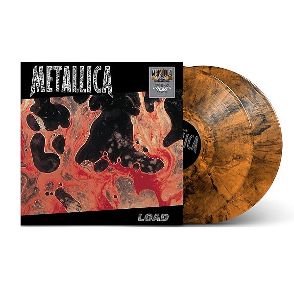 VINIL METALLICA LOAD (REMASTERED): POOR TWISTED ORANGE  2LP