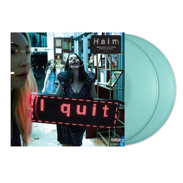 VINIL  HAIM I QUIT: TRANSLUCENT LIGHT BLUE 2LP