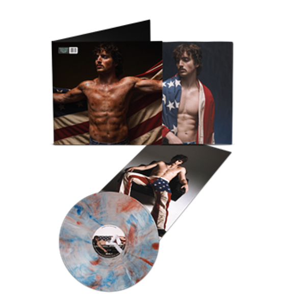 Vinil Benson Boone American Heart: Red, White, And Blue Marble On Translucent Clear Lp