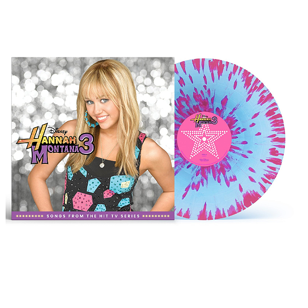 VINIL HANNAH MONTANA 3 [PRETTY IN PINK SPLATTER LP]