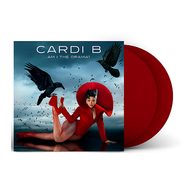 VINIL CARD B AM I THE DRAMA? (APPLE RED LP)