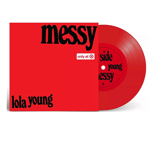 VINIL SINGLE LOLA YOUNG - MESSY/MESSY (ACOUSTIC)  (EXCLUSIVO TARGET -TINY VINIL DE 4 POLEGADAS)