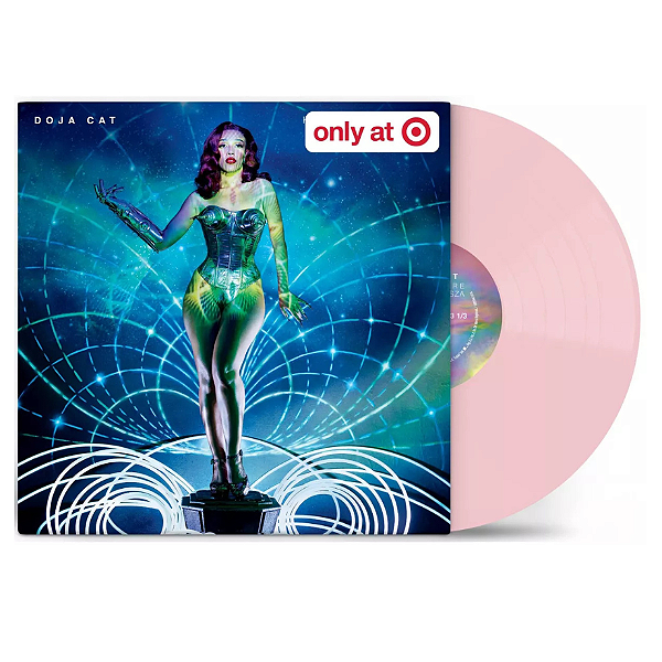 VINIL SINGLE  DOJA CAT - KISS ME MORE SIDE A/STREETS SIDE B  ((TINY EXCLUSIVO TARGET - VINIL DE 4 POLEGADAS)
