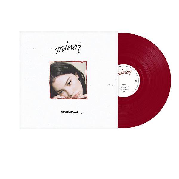 VINIL GRACIE ABRAMS MINOR (5 YEAR ANNIVERSARY) RED