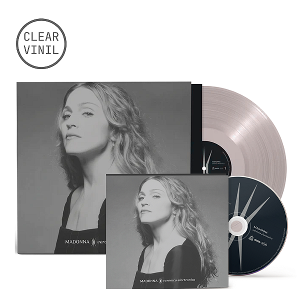 VINIL MADONNA VERONICA ELECTRONICA CLEAR LP + CD