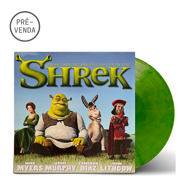 VINIL SHREK: EXCLUSIVE SWAMP GREEN  LP