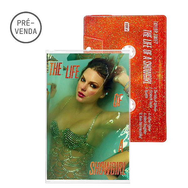 FITA CASSETE TAYLOR SWIFT  -VINIL TAYLOR SWIFT - THE LIFE OF A SHOWGIRL