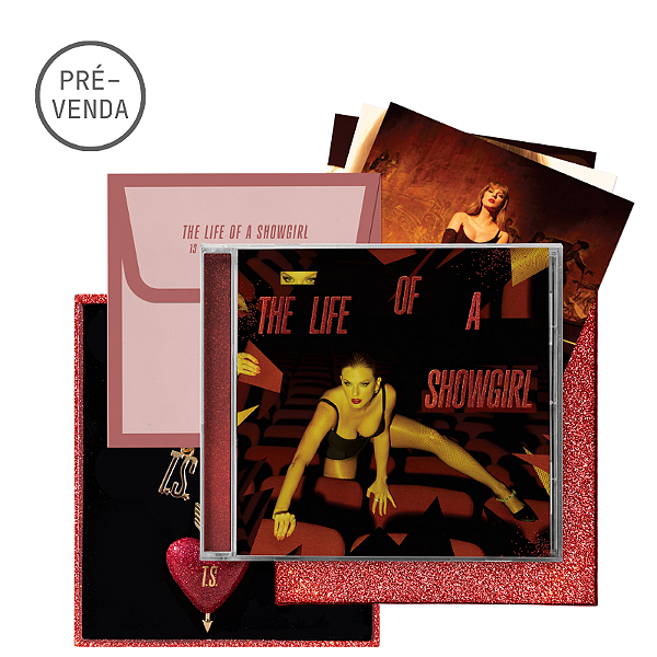 CD TAYLOR SWIFT : THE LIFE OF A SHOWGIRL: IT'S FRIGHTENING EDITION LIMITED RELEASE DELUXE CD