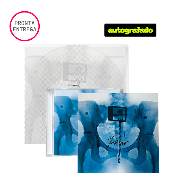 Vinil Lorde Virgin - Full Transparency Edition + Cd + Card Autografado