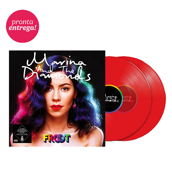 VINIL MARINA - FROOTLIMITED 10TH ANNIVERSARY RED ECORECORD EDITION