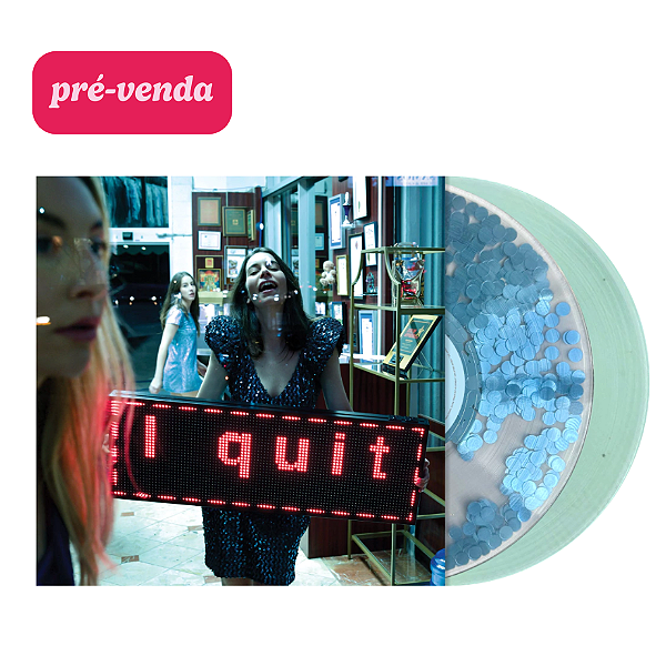 Vinil Haim  I Quit (  Bad World Sequin-filled Lp )