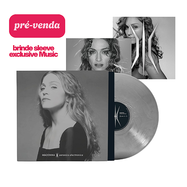 Vinil Madonna Veronica Eletonica Limited Silver Lp