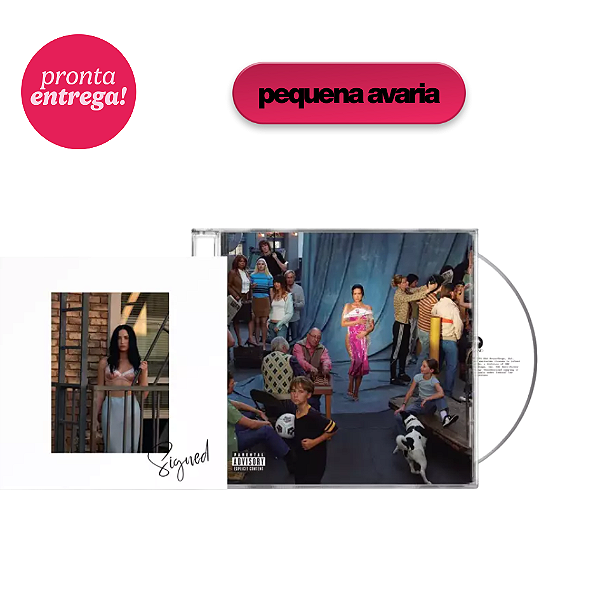 CD Demi Lovato - It's Not That Deep (Autografado) Leia Descrição completa.