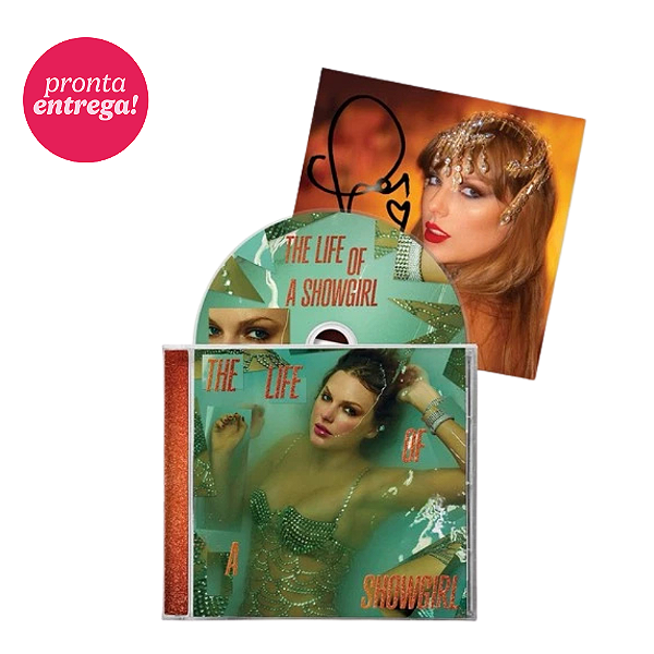 Cd Taylor Swift - The Life of a Showgirl Signed