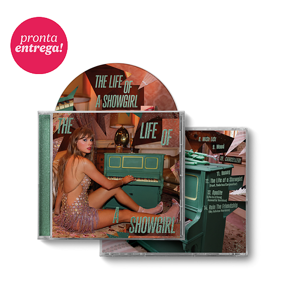 Cd Taylor Swift - The Life Of A Showgirl (Life Is A Song Acoustic Version) Life Is A Song Edition
