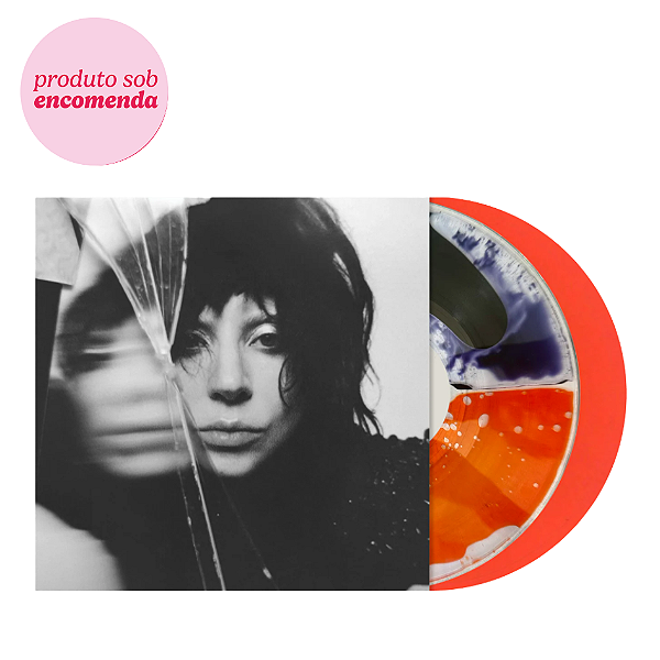 Vinil Lady Gaga Mayhem ( Split Orange And Black Liquid Lp)