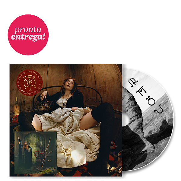 Cd Florence and Machine Everybody Scream ( Com Card Autogrado)