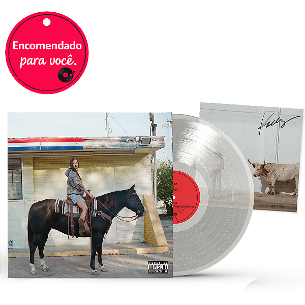 Vinil Kacey Musgraves - Middle Of Nowhere (Transparent Exclusif Avec ) Cartão Autografado