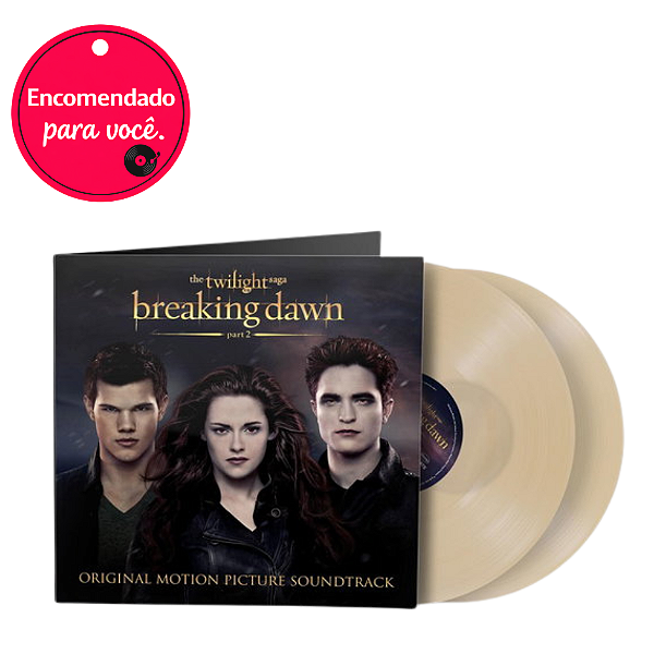 The Twilight Saga Breaking Dawn Part 2 Limited Tan Coloured Vinyl edition