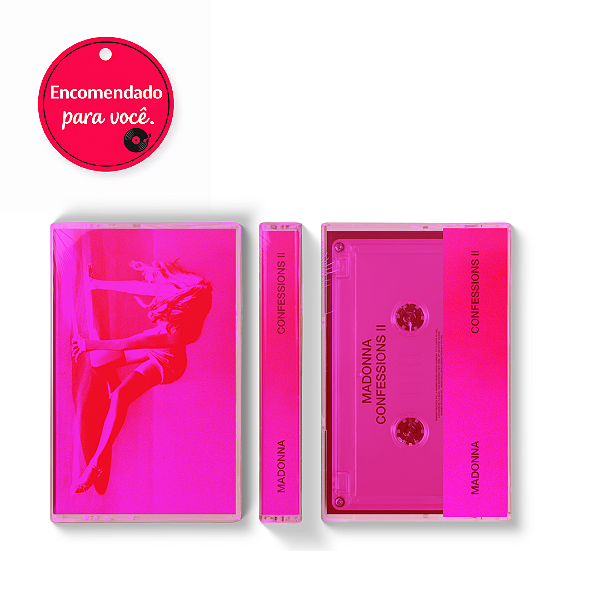 Fita Cassete Madonna Confessions II– 16-Track Standard Cassette