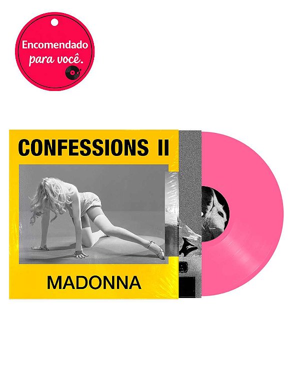Vinil Madonna Confessions Ii Limited Imusic Exclusive 12 Tracks Neon Pink Edition