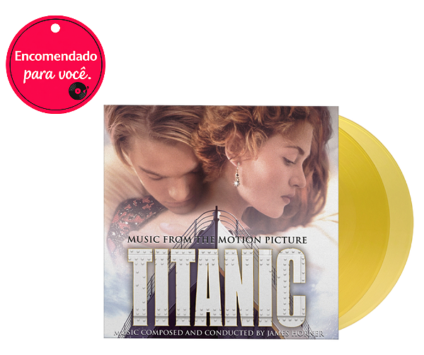 Vinil Titanic Original Score) James Horner Yellow Edition