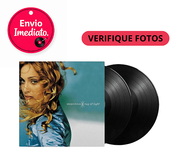 Vinil Madonna Ray Of Ligth ( Verique Fotos)