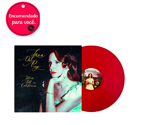 Vinil Lana Del Rey Lp Stars Fell On California (Red Coloured Lp) Unnoficial