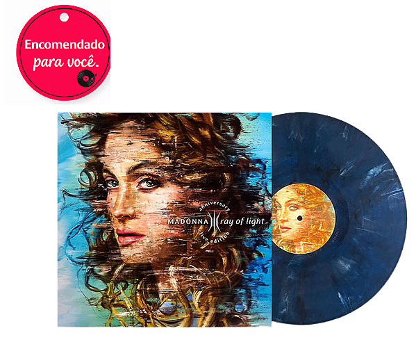 Madonna Lp Ray Of Light 25Th Anniversary Live Edition (Blue Marbled Coloured)