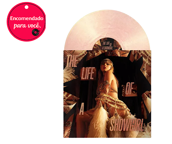 Vinil Taylor Swift - The Life of a Showgirl: The Crowd is Your King Edition (Summertime Spritz Pink Shimmerl, Target Exclusive)
