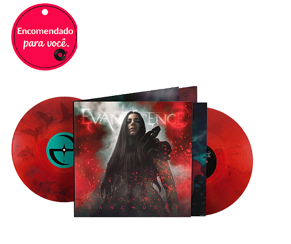 Vinil Evanescence Sanctuar Red Smoke Lp