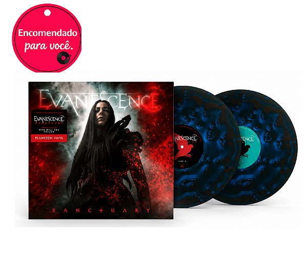 Vinil Evanescence Sanctuary: Limited 'Blue Frogspawn / Plankton' Vinyl 2Lp
