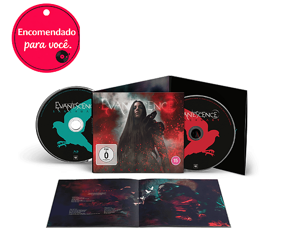Cd/Blu-Ray Evanescence Sanctuary Deluxe