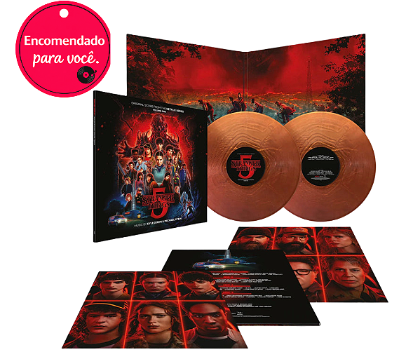 Vinil Kyle Dixon & Michael Stein Stranger Things 5 (Original Score - Volume Two) Metallic Bronze 2 x LP