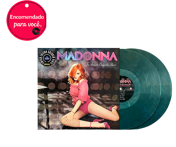 Vinil Madonna 2Xlp The Alternate Confessions Album (Blue Coloured ) Unnoficial Almeida