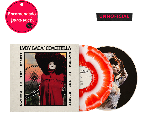 Vinil Lady Gaga - Coachella 2025: Mayhem In The Desert Unnofical - Leia Descrição
