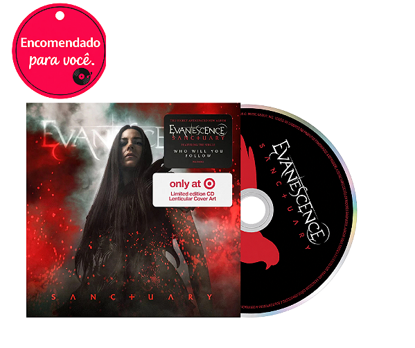 CD Evanescence - Sanctuary Limited Edition Exclusive Lenticular Cover