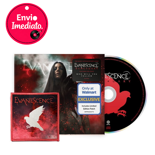 CD Evanescence - Sanctuary (Walmart Exclusive) - CD + Patch