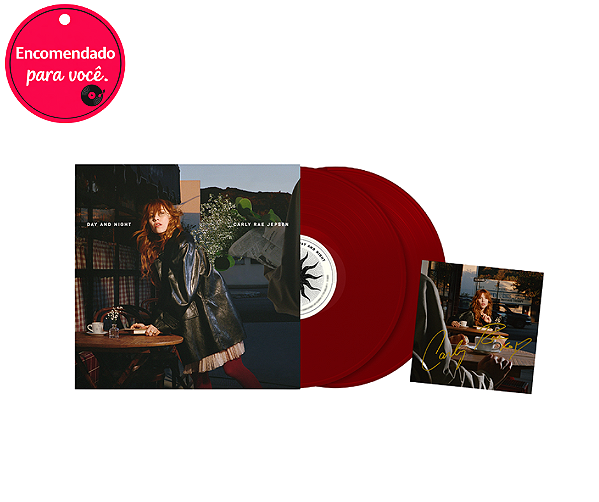 Carly Rae Jepsen – Day And Night – Double Vinyle + Artcard Autografado