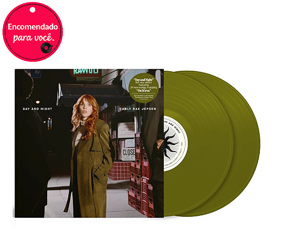 Vinil Carly Rae Jepsen Day And Night - Limited Edition Translucent Forest Green 2