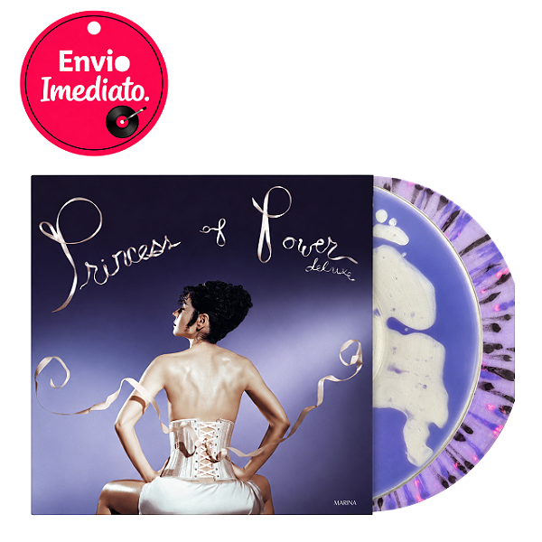 Vinil Marina Princess Of Power Deluxe Liquid Filled Purple Splatter Bad World ( Leia Informações)