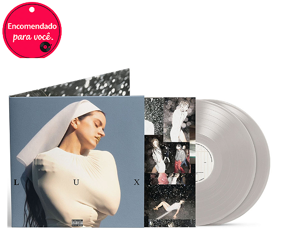 Vinil Rosalía Lux Crystal Clear 2Lp - Deluxe Package Gatefold + Poster