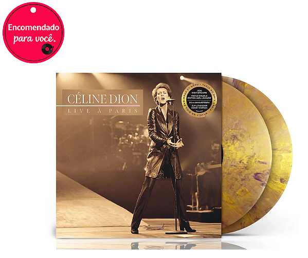 Vinil Celine Dion - Live À Paris (Lavender Honey LP)