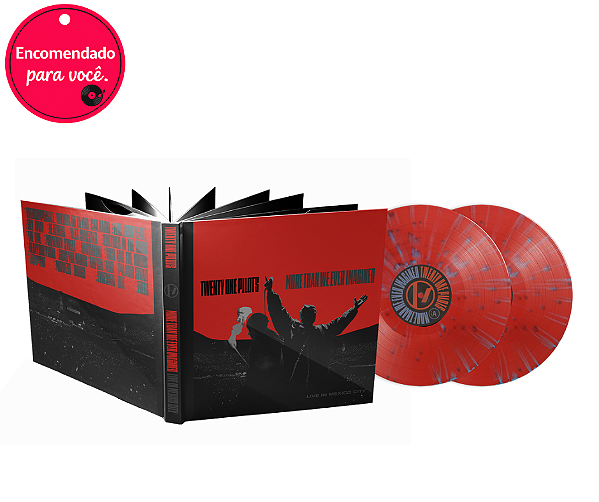 Vinil Twenty One Pilots - More Than We Ever Imagined (Live In Mexico City) Deluxe Lp Photo Book Edition