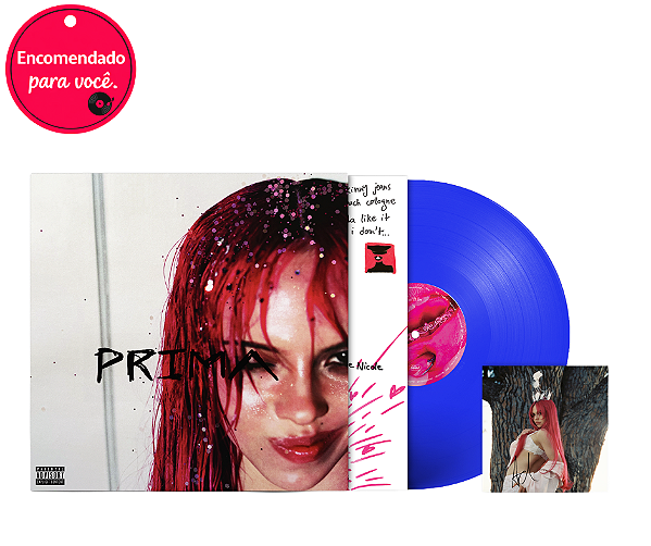 Vinil Adéla Prima Electric Blue + Signed Art Card