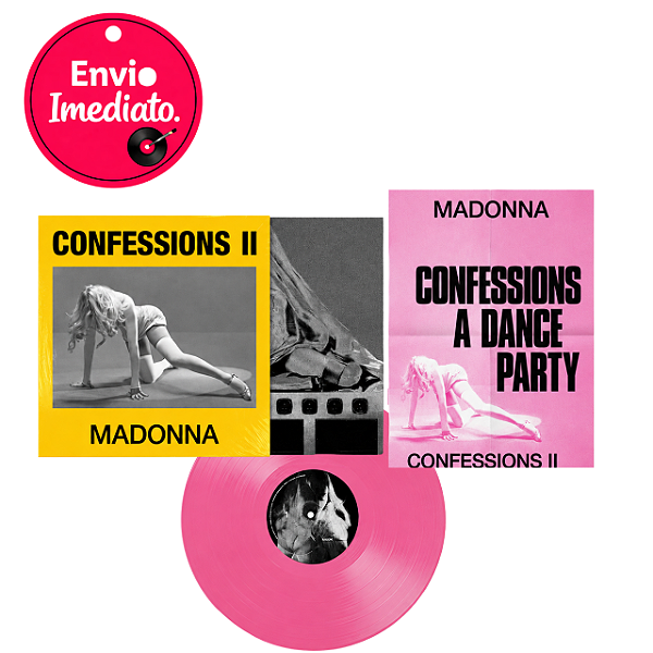 Vinil Madonna Confessions Ii Limited Exclusive 12 Tracks Hot Pink Vinyl Edition