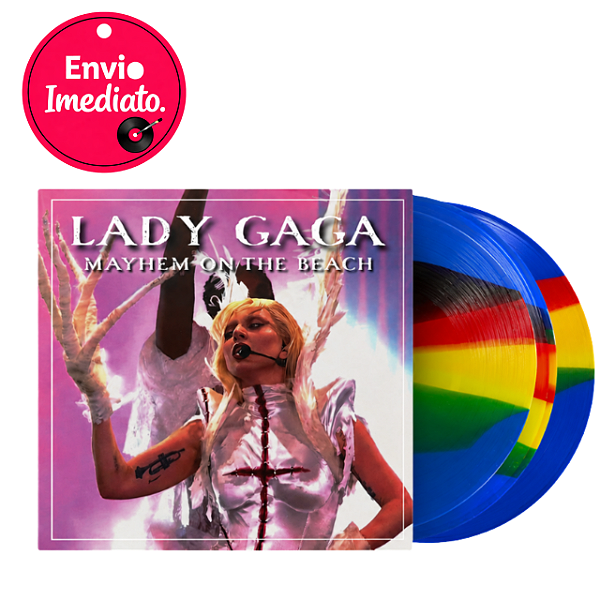 Vinil Lady Gaga - Mayhem On The Beach Rio De Janeiro 2025 (Colored 3xLP)