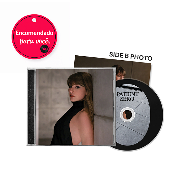 Cd Single Taylor Swift - Patient Zero Cd With Double-Sided Cover